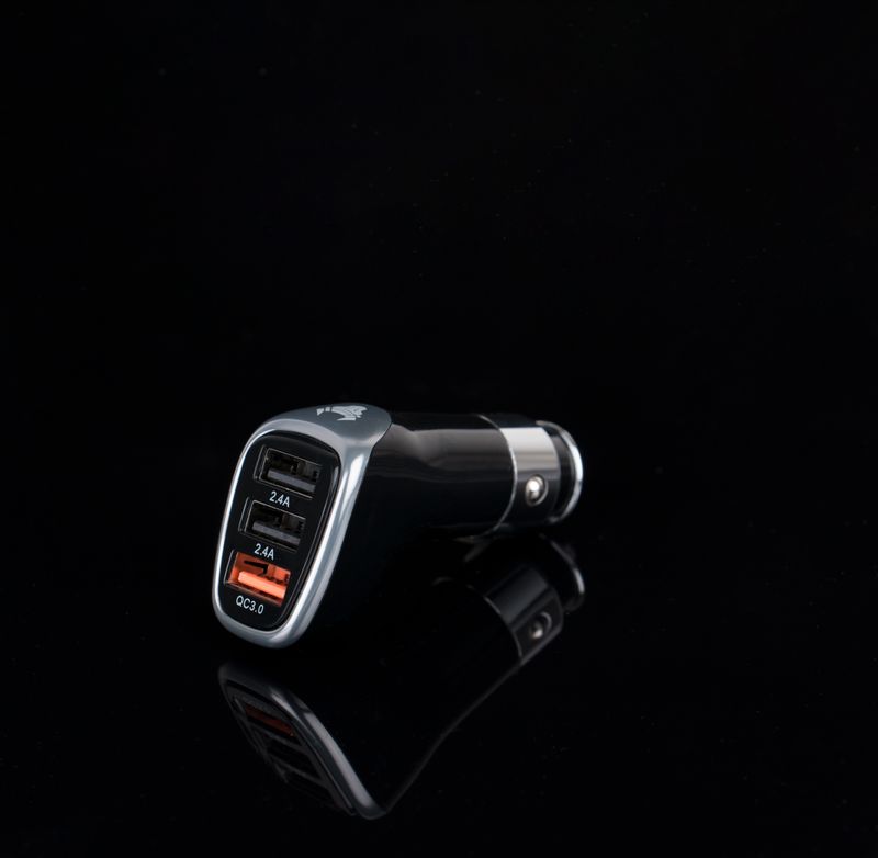 VoltEdge Dual USB-C Car Charger